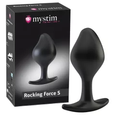   mystim Rocking Force S - plug anal eléctrico - pequeño (negro)