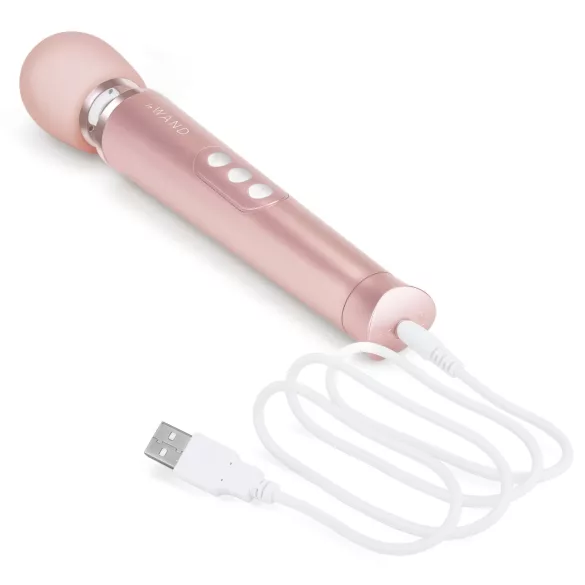 Le Wand Petite - vibrador masajeador exclusivo - color rosa dorado