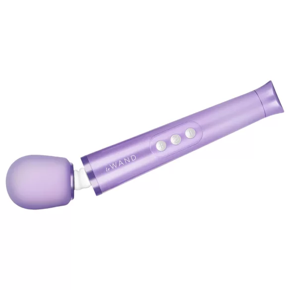 Le Wand Petite - masajeador recargable vibrador compacto silicona lila