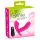 Sonrisa Panty - vibrador rosa inalámbrico y recargable para llevar puesto