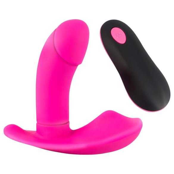 SMILE Panty - vibrador recargable con control remoto (rosa)