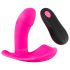 Sonrisa Panty - vibrador rosa inalámbrico y recargable para llevar puesto