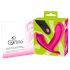 Sonrisa Panty - vibrador rosa inalámbrico y recargable para llevar puesto