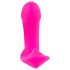 Sonrisa Panty - vibrador rosa inalámbrico y recargable para llevar puesto