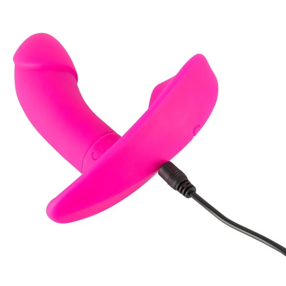 SMILE - vibrador con control remoto recargable para braguitas - rosa