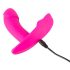 Sonrisa Panty - vibrador rosa inalámbrico y recargable para llevar puesto