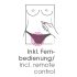 SMILE Panty - vibrador recargable con control remoto (rosa)