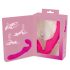 Double2Teaser: Vibrador sin arnés (rosa)