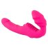 Double2Teaser: Vibrador sin arnés (rosa)