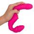Double2Teaser: Vibrador sin arnés (rosa)