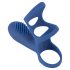 SMILE Couple - anillo vibrador recargable (azul)