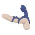 SMILE Couple - anillo vibrador recargable (azul)