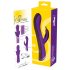 Sonrisa Turbo Giratorio - Vibrador Rotativo con Estimulador de Clítoris (lila)