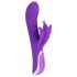 Sonrisa Turbo Giratorio - Vibrador Rotativo con Estimulador de Clítoris (lila)