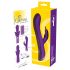 Sonrisa Turbo Giratorio - Vibrador Rotativo con Estimulador de Clítoris (lila)