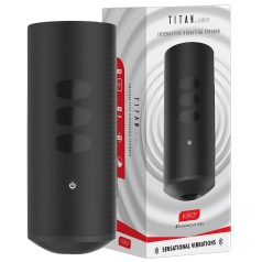   Kiiroo Titan Experience - masturbador interactivo recargable (negro)
