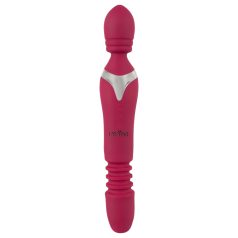 Javida Thrusting - 3en1 masajeador vibrador (rojo) Javida Thrusting - 3en1 masajeador vibrador (rojo)