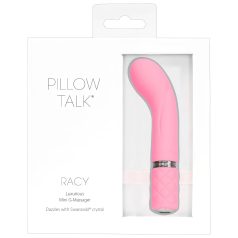   Pillow Talk Racy - vibrador estrecho y recargable para el punto G (rosa)