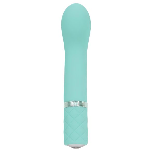 Pillow Talk Racy - vibrador punto G recargable estrecho - silicona turquesa