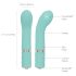 Pillow Talk Racy - vibrador estrecho para el punto G, recargable (turquesa)