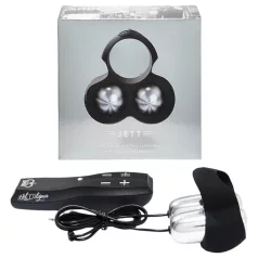   HOT Octopuss JETT - vibrador para glande con 2 motores - silicona negra