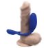 BeauMents Flexxio - Vibrador dual para parejas (azul)