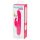 Happyrabbit Curve Slim - vibrador impermeable con estimulador de clítoris (rosa)