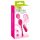 SMILE Bolas del Amor - huevo vibrador con radio -82g (rosa)