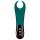 Fun Factory Manta - vibrador glande (turquesa-negro)