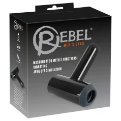   Rebel - masturbador automático vibrador movimiento arriba-abajo negro
