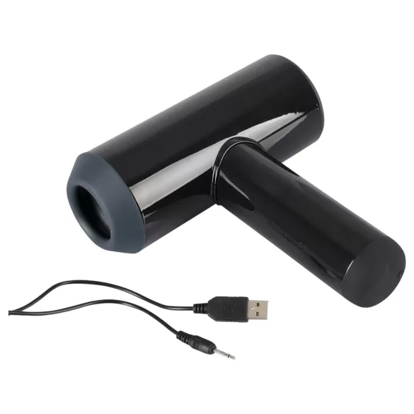 Rebel - masturbador automático vibrador movimiento arriba-abajo negro