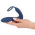 You2Toys Enchufe Prostata - vibrador anal con anillo (azul)