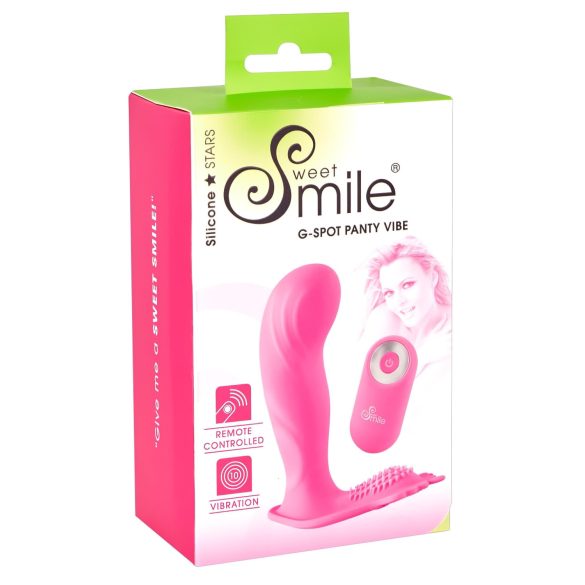 Braguita SMILE Punto G - vibrador inalámbrico recargable (rosa)