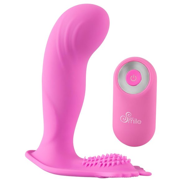 SMILE Panty - vibrador de punto G recargable con control remoto (rosa)