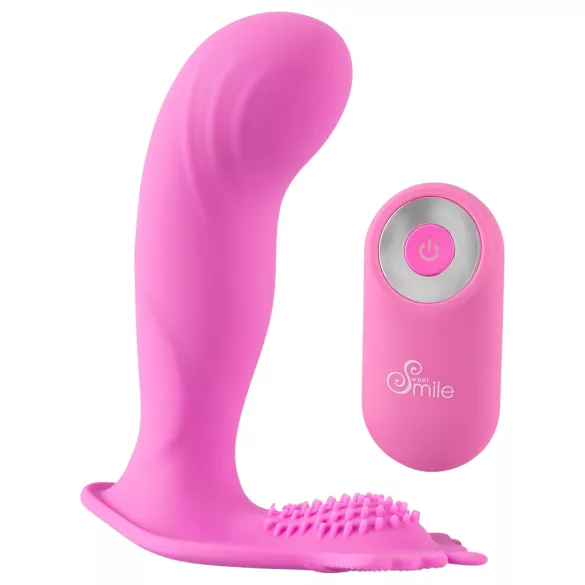 SMILE Braguita Punto G - vibrador recargable por radio, portátil (rosa)