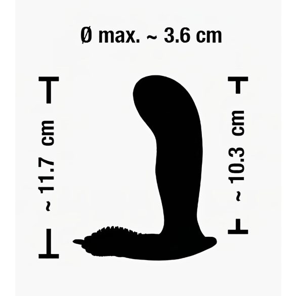 SMILE - Vibrador con control remoto recargable tipo tanga para punto G