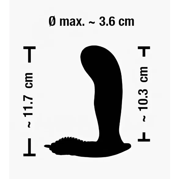 SMILE Braguita Punto G - vibrador recargable por radio, portátil (rosa)