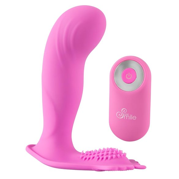 SMILE - Vibrador con control remoto recargable tipo tanga para punto G