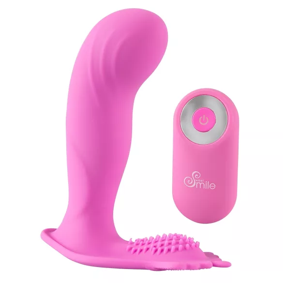 SMILE Braguita Punto G - vibrador recargable por radio, portátil (rosa)