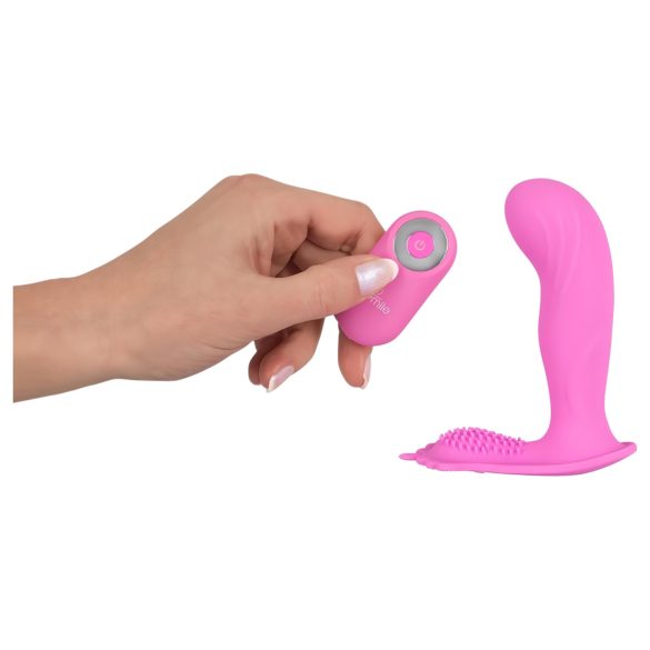 SMILE - Vibrador con control remoto recargable tipo tanga para punto G