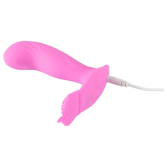 SMILE - Vibrador con control remoto recargable tipo tanga para punto G