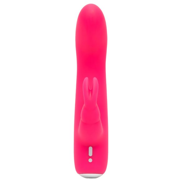 Happyrabbit - Vibrador conejo mini recargable - silicona rosa