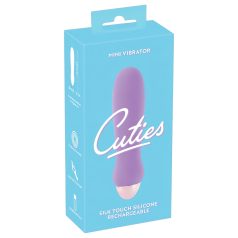 Cuties Mini Purple - recargable, vibrador de silicona (morado)   Cuties Mini Purple - recargable, vibrador de silicona (morado)