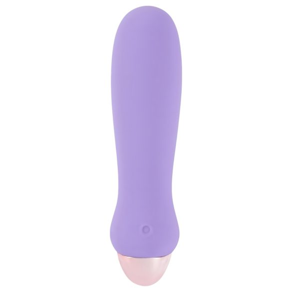 Cuties Mini Purple - vibrador recargable de silicona - color lila