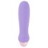 Cuties Mini Púrpura - Vibrador de barra recargable de silicona (morado)