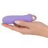 Cuties Mini Purple - recargable, vibrador de silicona (morado)