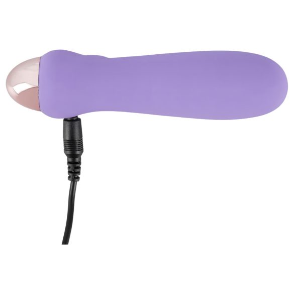 Cuties Mini Purple - vibrador recargable de silicona - color lila