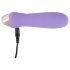 Cuties Mini Púrpura - Vibrador de barra recargable de silicona (morado)