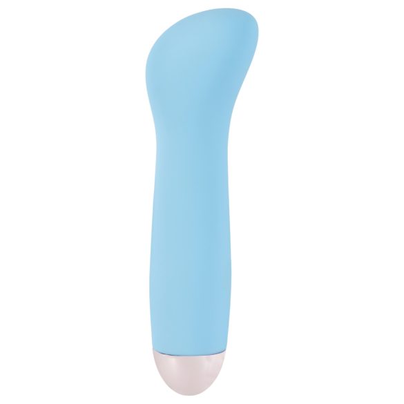 Cuties Mini Blue - vibrador punto G recargable - silicona turquesa