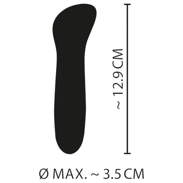 Cuties Mini Blue - vibrador punto G recargable - silicona turquesa